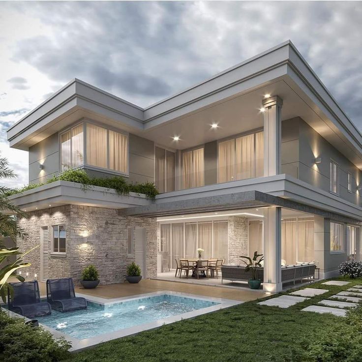 Modern luxury home interior